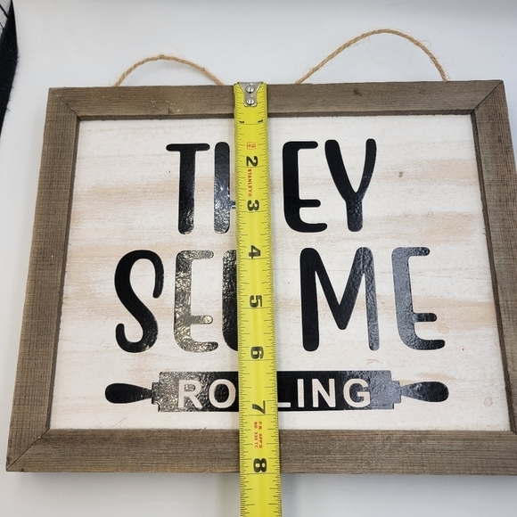 They See Me Rolling - Vinyl & Wood Sign - Picture 3 of 3